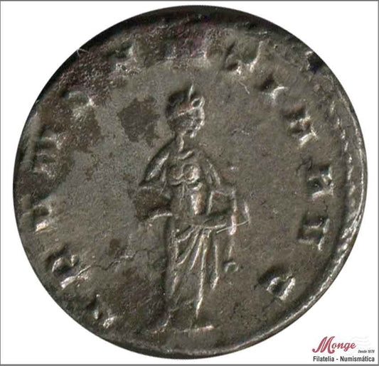 Mundo Antiguo - Imperio Romano - Nº S-10164 - MBC - / VF- - Antoniano Galieno 253-268 DC - R/ ABUNDATIA AUG / Roma 265-267 DC.