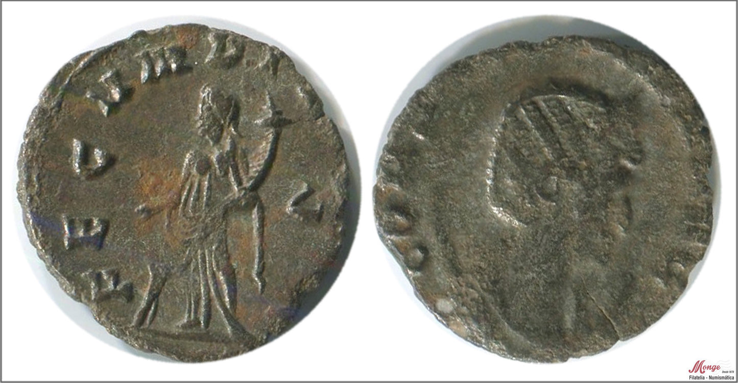 Mundo Antiguo - Imperio Romano - Nº S-10633 - MBC / VF - Antoniano Salonina - R/ FECUNDITAS / Roma 265-267 dc