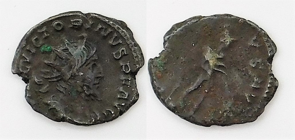 Mundo Antiguo - Imperio Romano - Nº S-11185 - Muy Buena conservación - MBC / VF - Antoniniano Victorino / VIRTUS AUG / Colonia 2