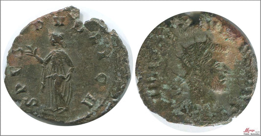 Mundo Antiguo - Imperio Romano - Nº S-11264 - BC+ / F+ - Antoniano Tetrico I 271-274 / SPES PUBLICA / Colonia 272 dc