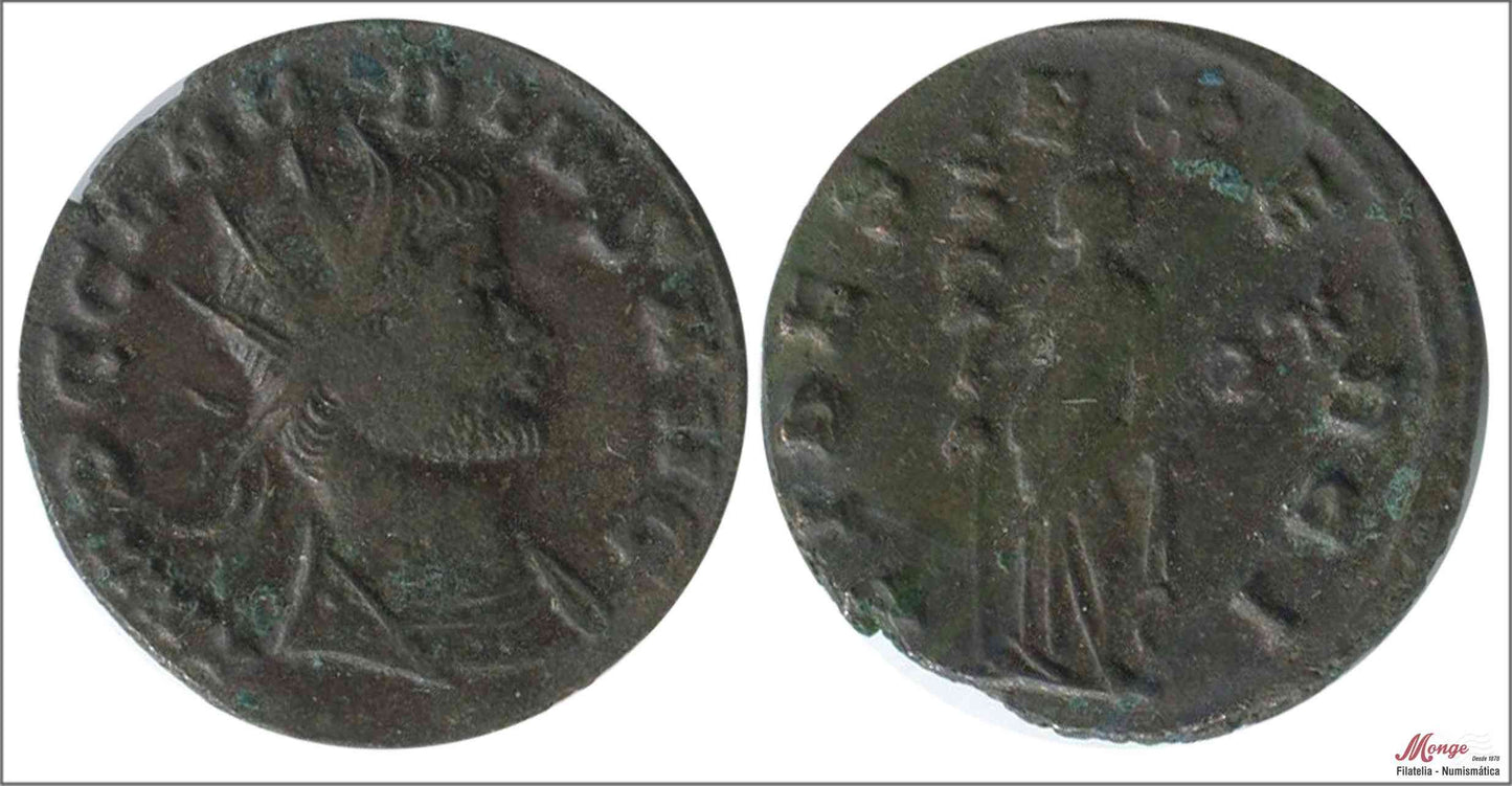 Mundo Antiguo - Imperio Romano - Nº S-11334 - MBC / VF - Antoniano Claudio II / FIDES EXERCI / Roma 268/269