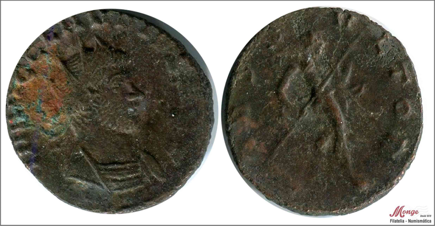 Mundo Antiguo - Imperio Romano - Nº S-11350 - MBC / VF - Antoniano Claudio II R/ MARS ULTOR / Roma 269/270 dc