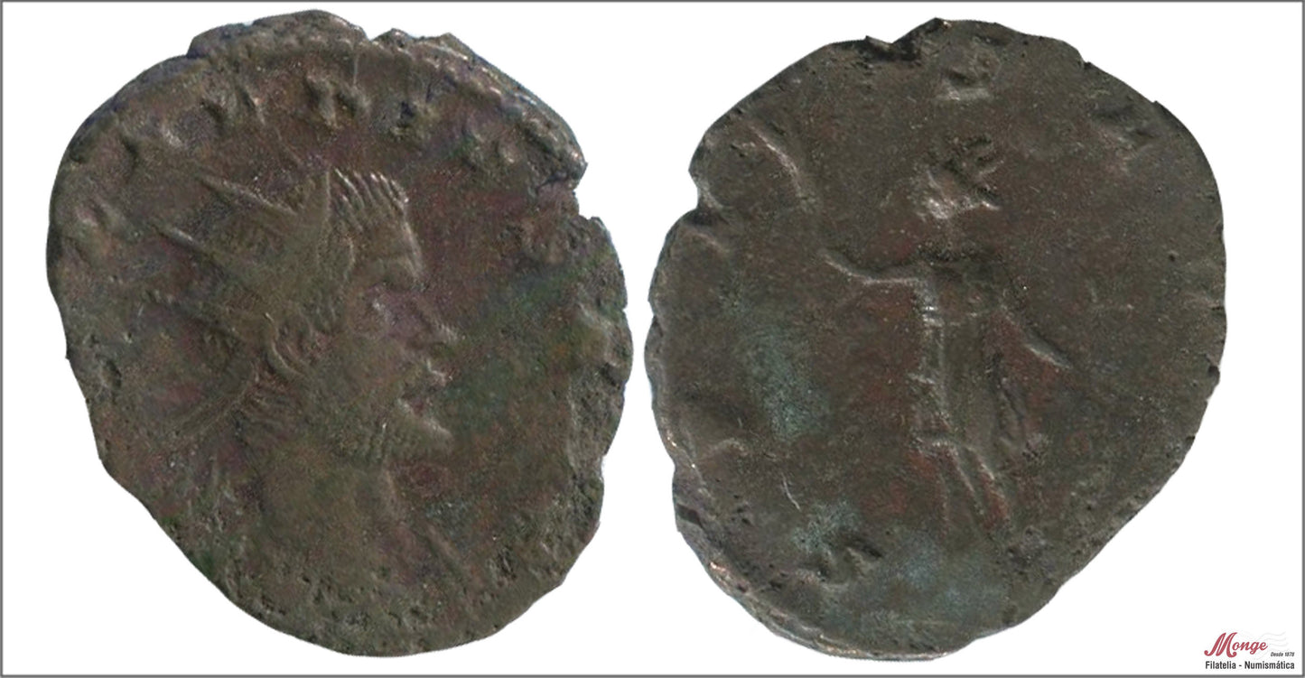 Mundo Antiguo - Imperio Romano - Nº S-11373 - BC+ / F+ - Antoniano Claudio II / SPES AUG / Siscia 268/269 dc