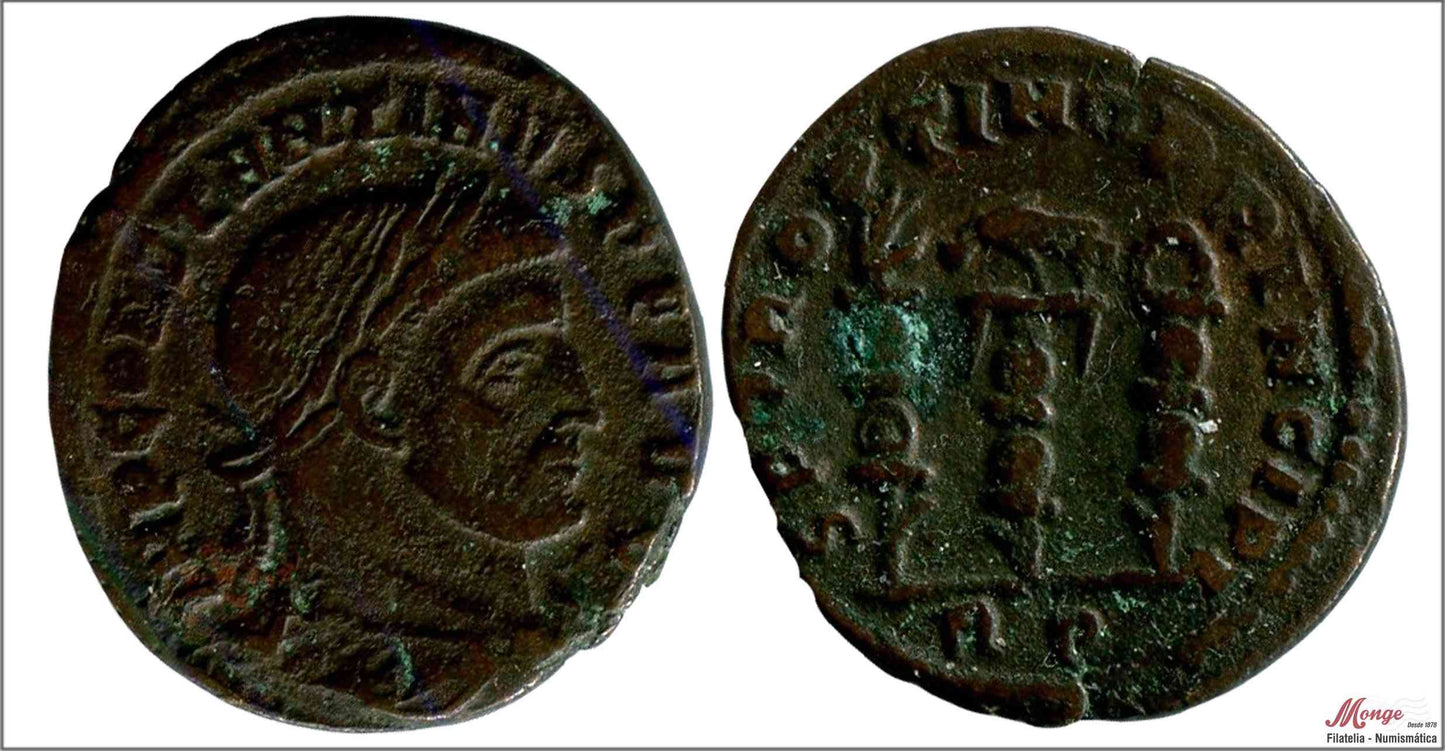 Mundo Antiguo - Imperio Romano - Nº S-16128 - MBC / VF - Follis / Constantino I 307-337 DC - A/ IMPCONSTANTINUS PF AUG - R/ SQR