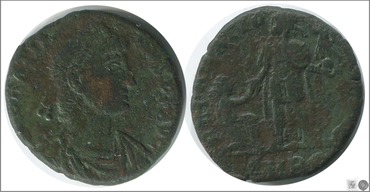 Mundo Antiguo - Imperio Romano - Nº S-20006 - BC / F - Maiorina / Graciano 367-383 DC - A/ DN GRAPIANUSPFAUG - R/ REPARATIO REI