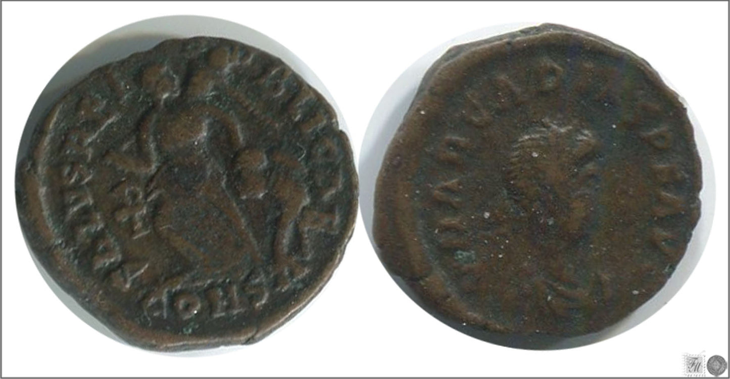 Mundo Antiguo - Imperio Romano - Nº S-20854 - Muy Buena conservación mas - MBC+ / VF+ - Ae4 - Arcadio 383-408 DC - R/ SALUS REIP