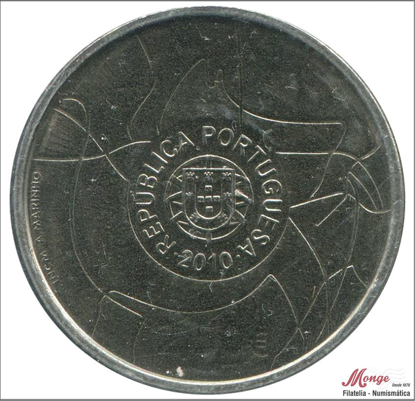 Portugal - 2010 - Monedas Euros circulación - S/C / UNC - 2,50 € Año 2010 / Valle do Coa-Arqueologia