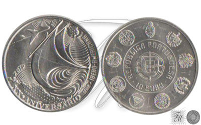 Portugal - 2012 - Monedas Euros circulación - S/C / UNC - 10 Año 2012 / XXV Aniv. Ibero-Americana