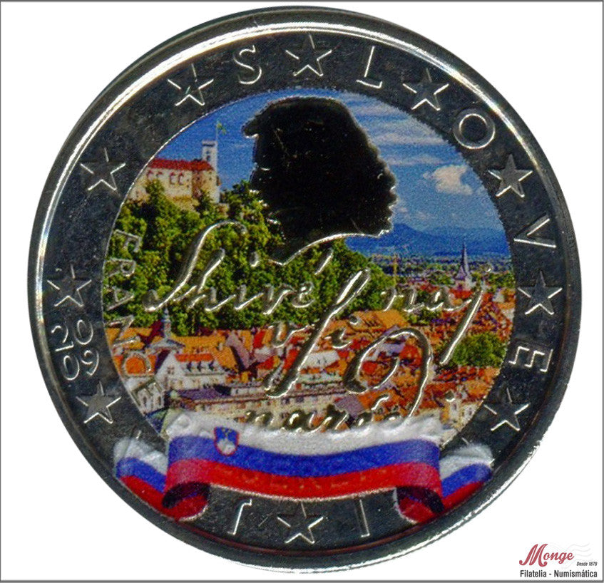 Slovenia - 2009 - Monedas Euros Color - S/C / UNC - 2 € Año 2009 / Basica